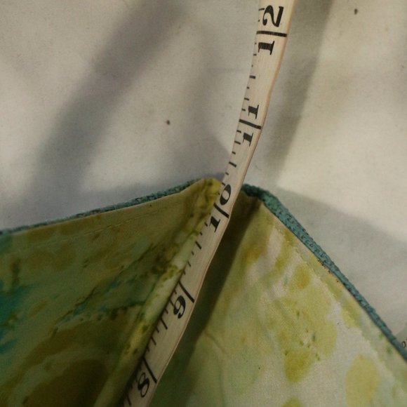 Vintage NEIMAN MARCUS Nwt Seafoam Woven Wood Handle Bag - Picture 7 of 8